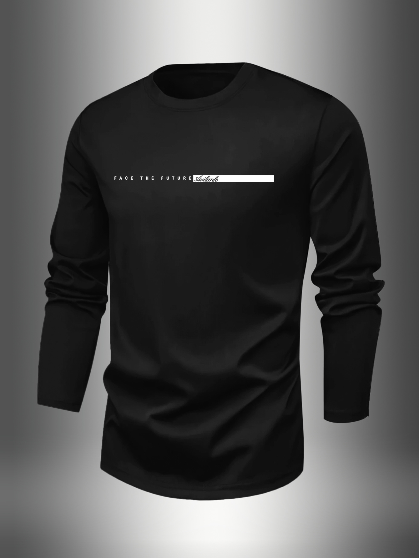 Camiseta de manga larga con cu - Undershirt Crew Neck reseña y precio